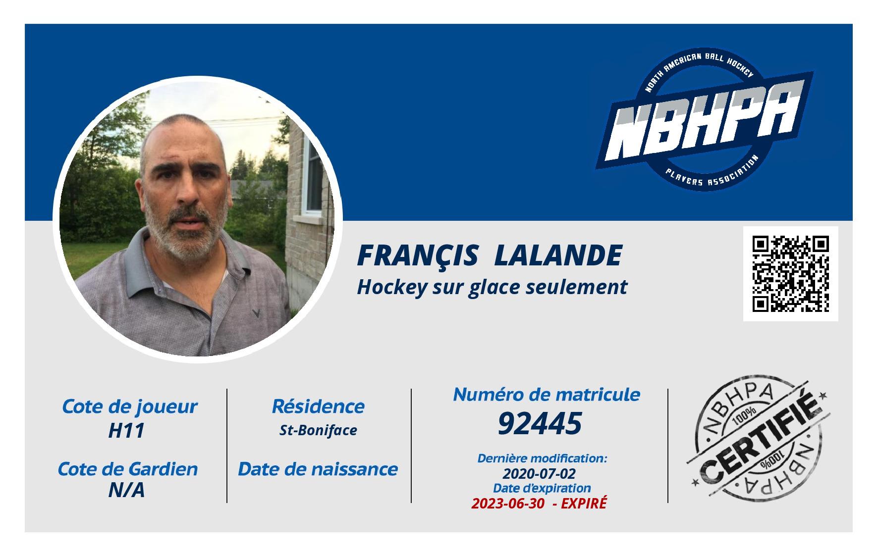 Françis  Lalande