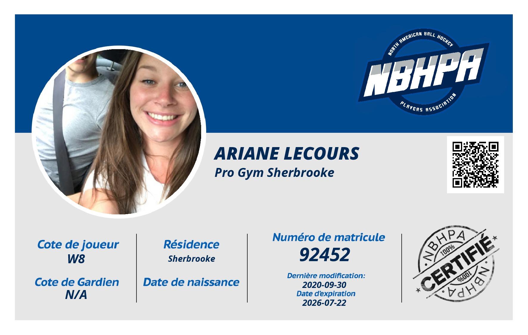 Ariane Lecours