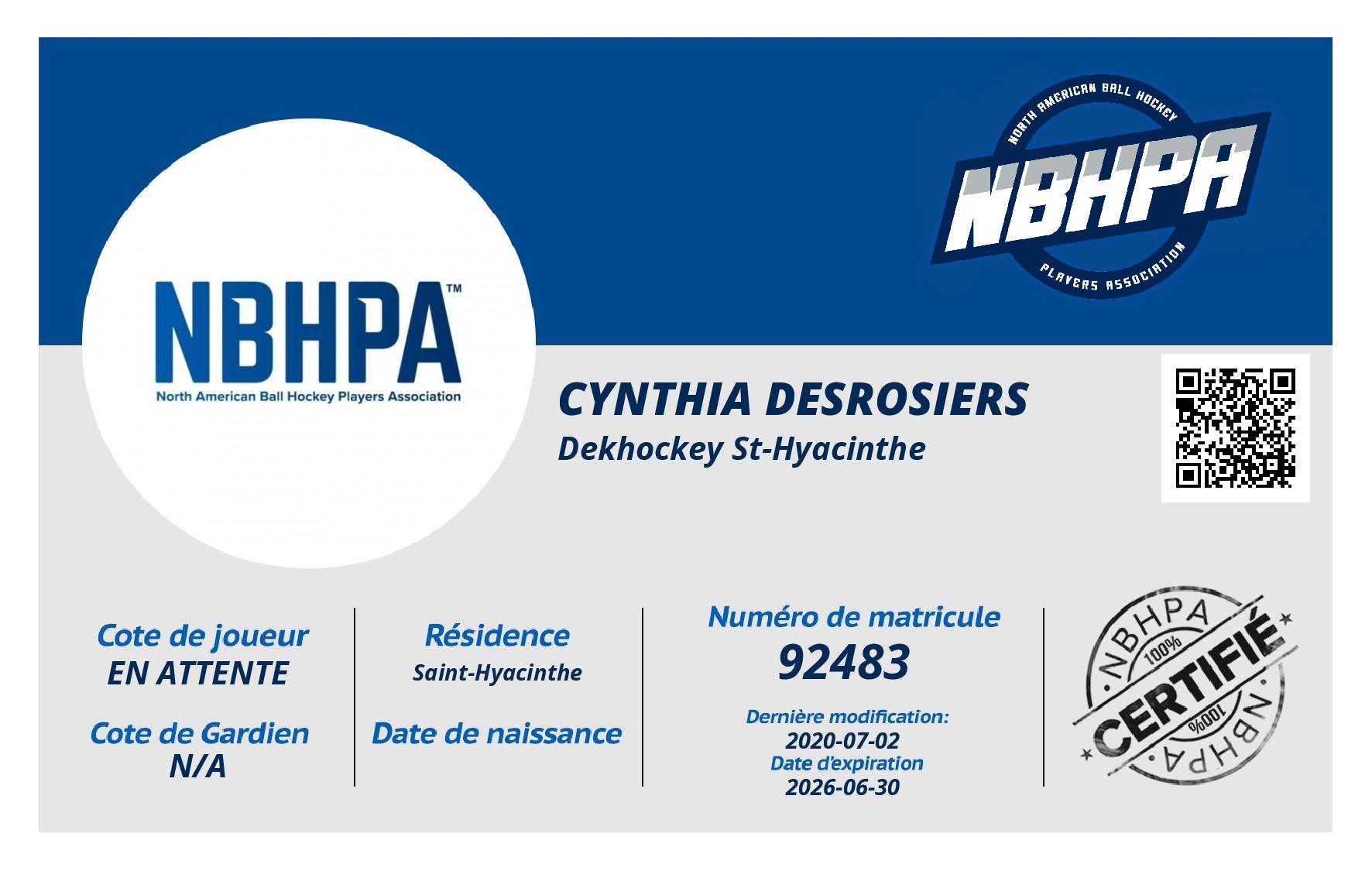 Cynthia Desrosiers