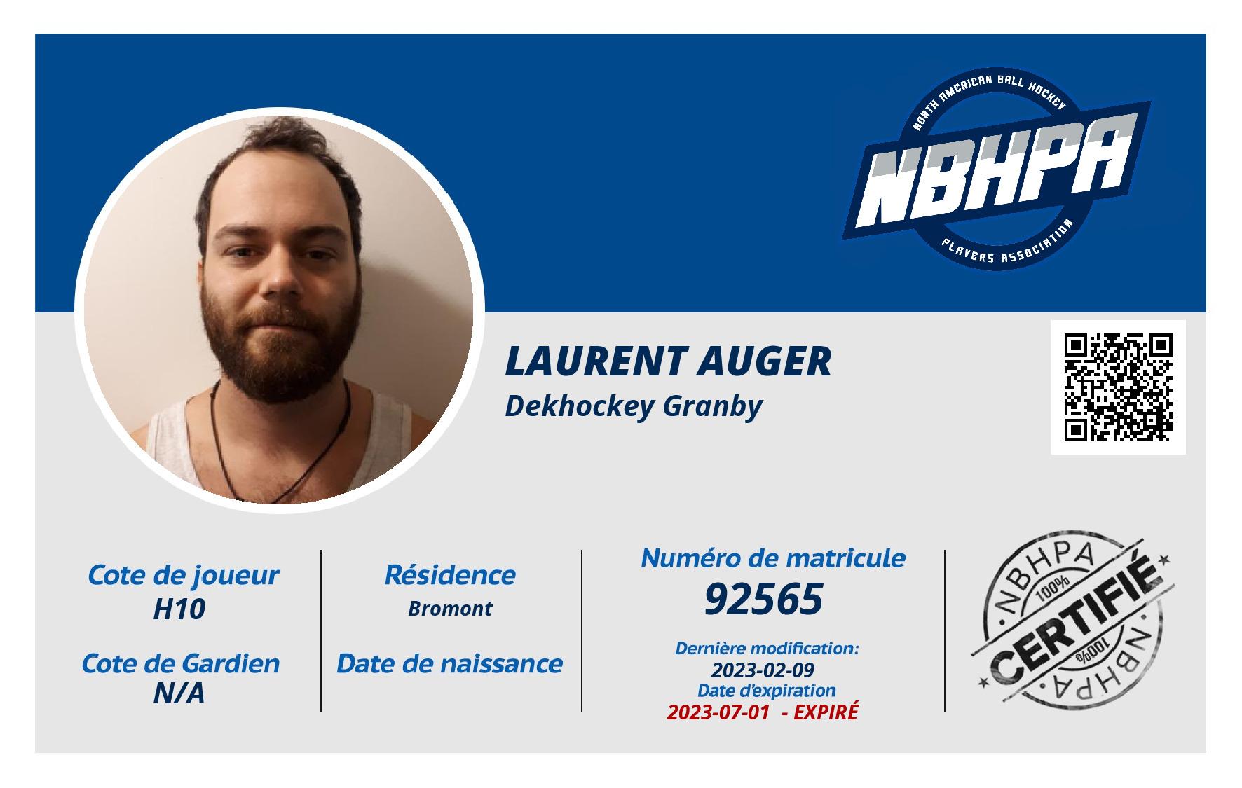 Laurent Auger