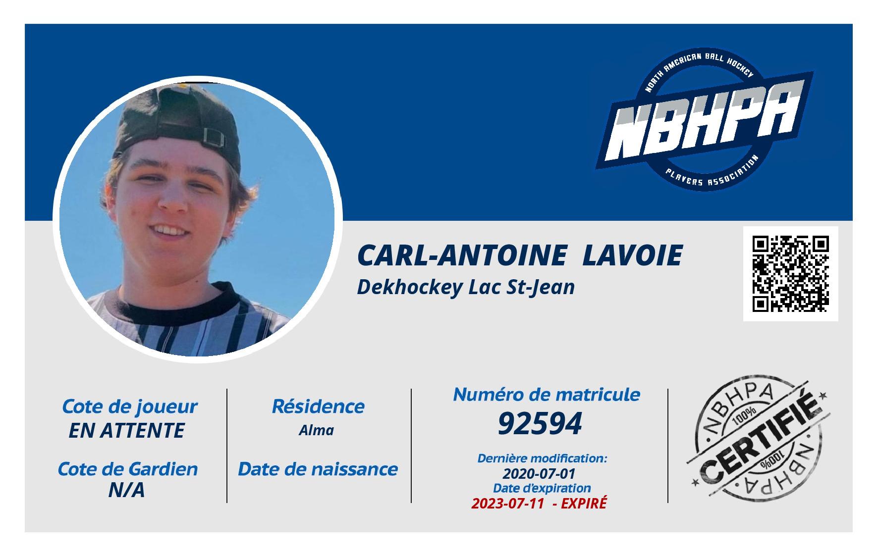 Carl-antoine  Lavoie