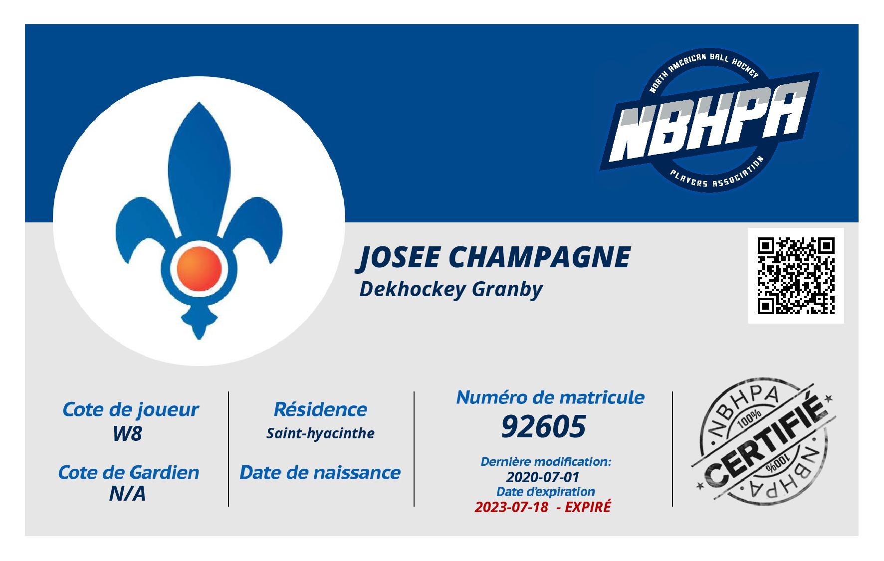 Josee Champagne