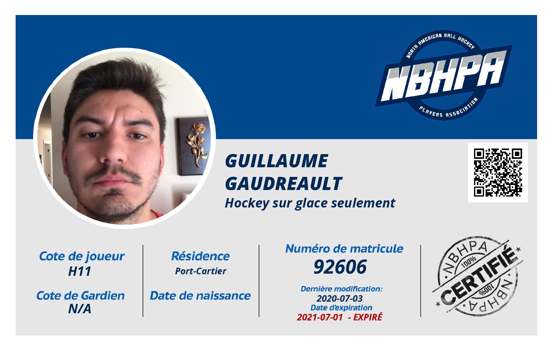 Guillaume Gaudreault