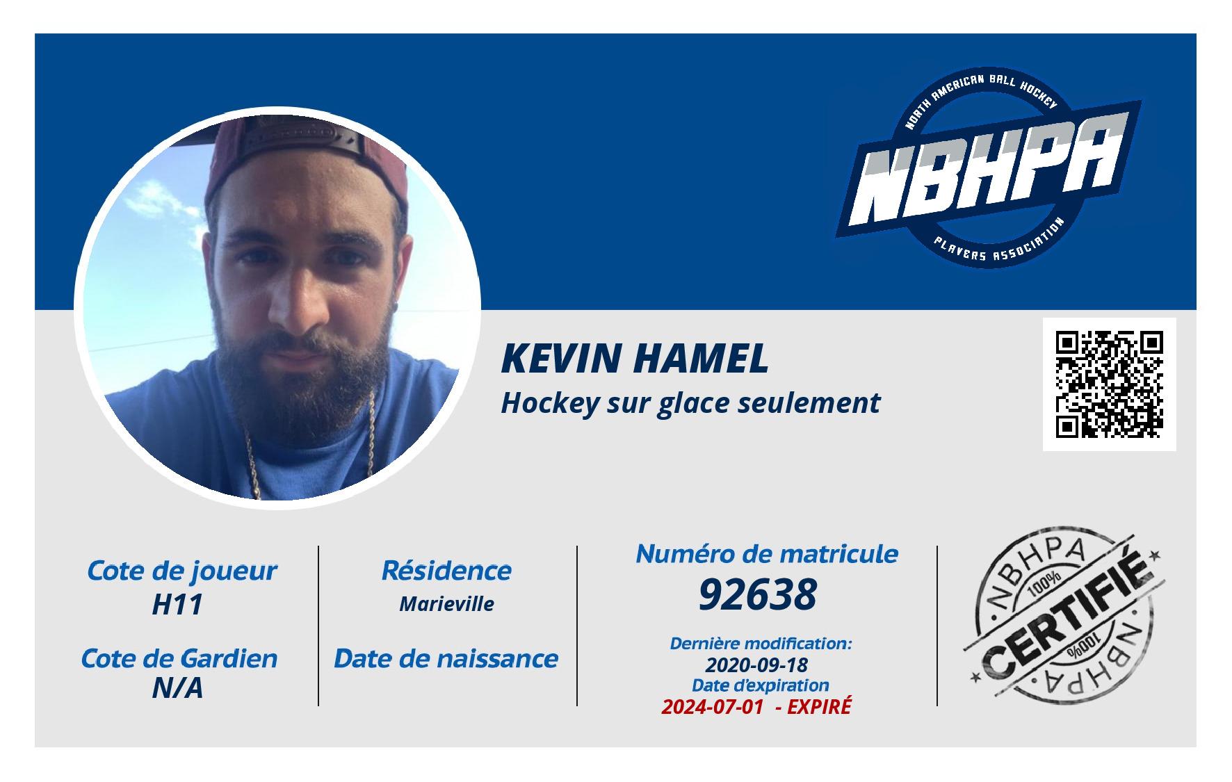 Kevin Hamel
