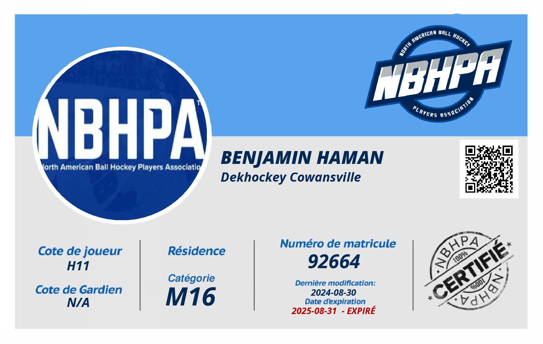 Benjamin Haman
