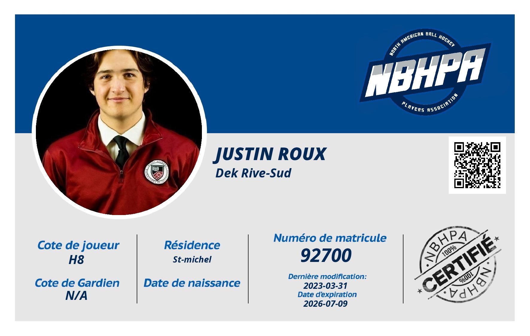 Justin Roux