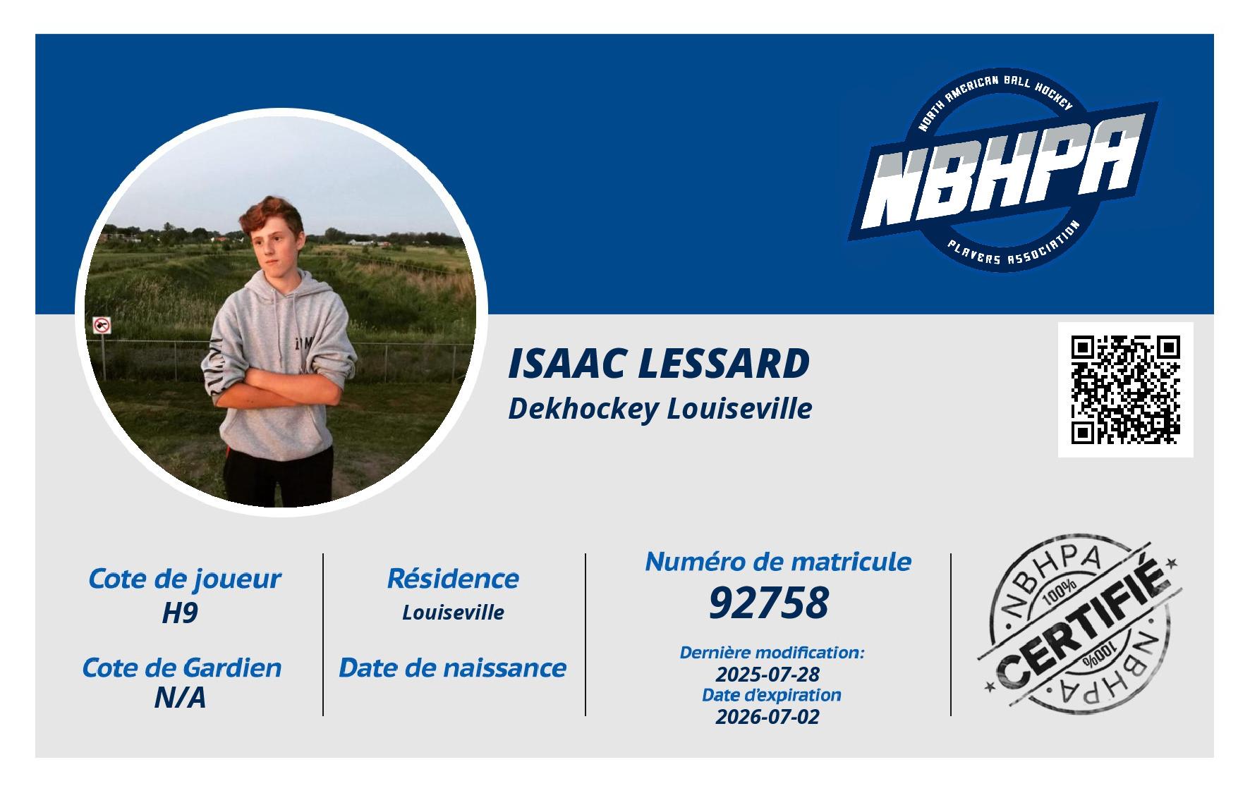 Isaac Lessard