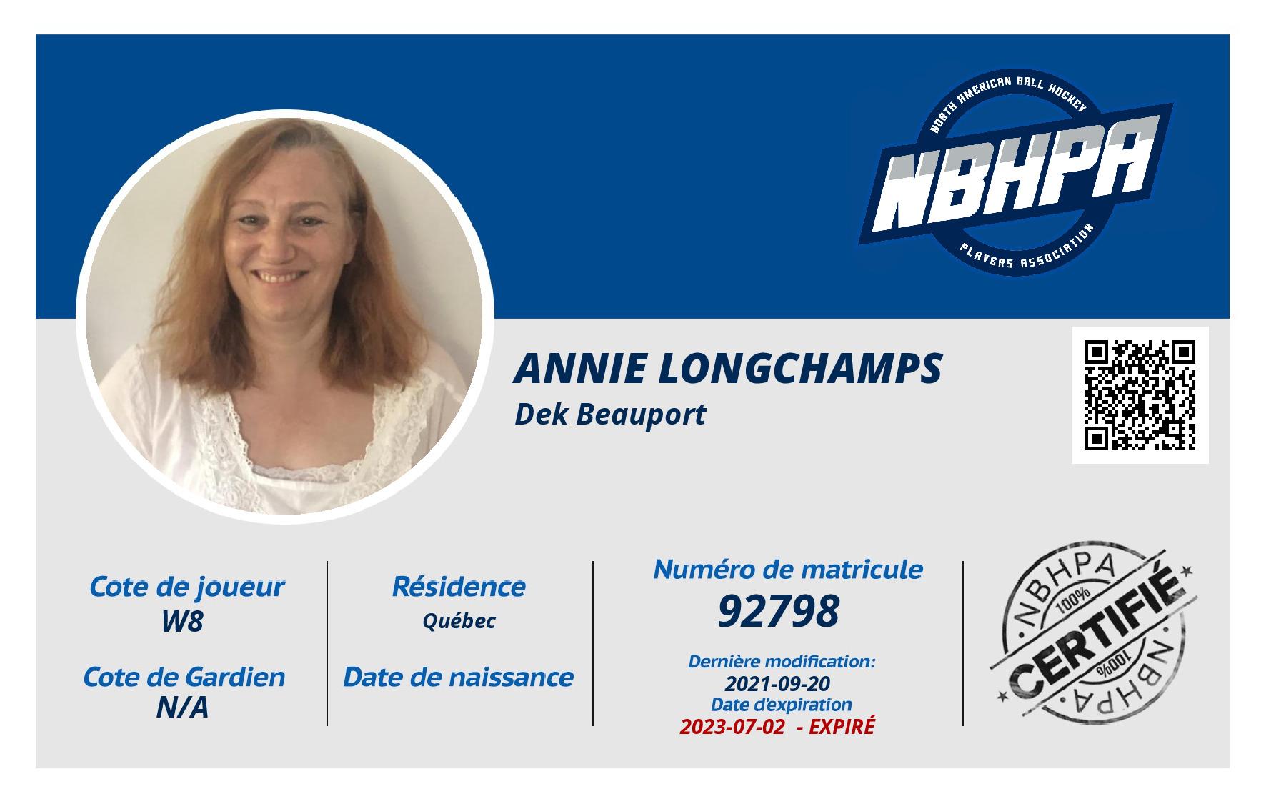 Annie Longchamps