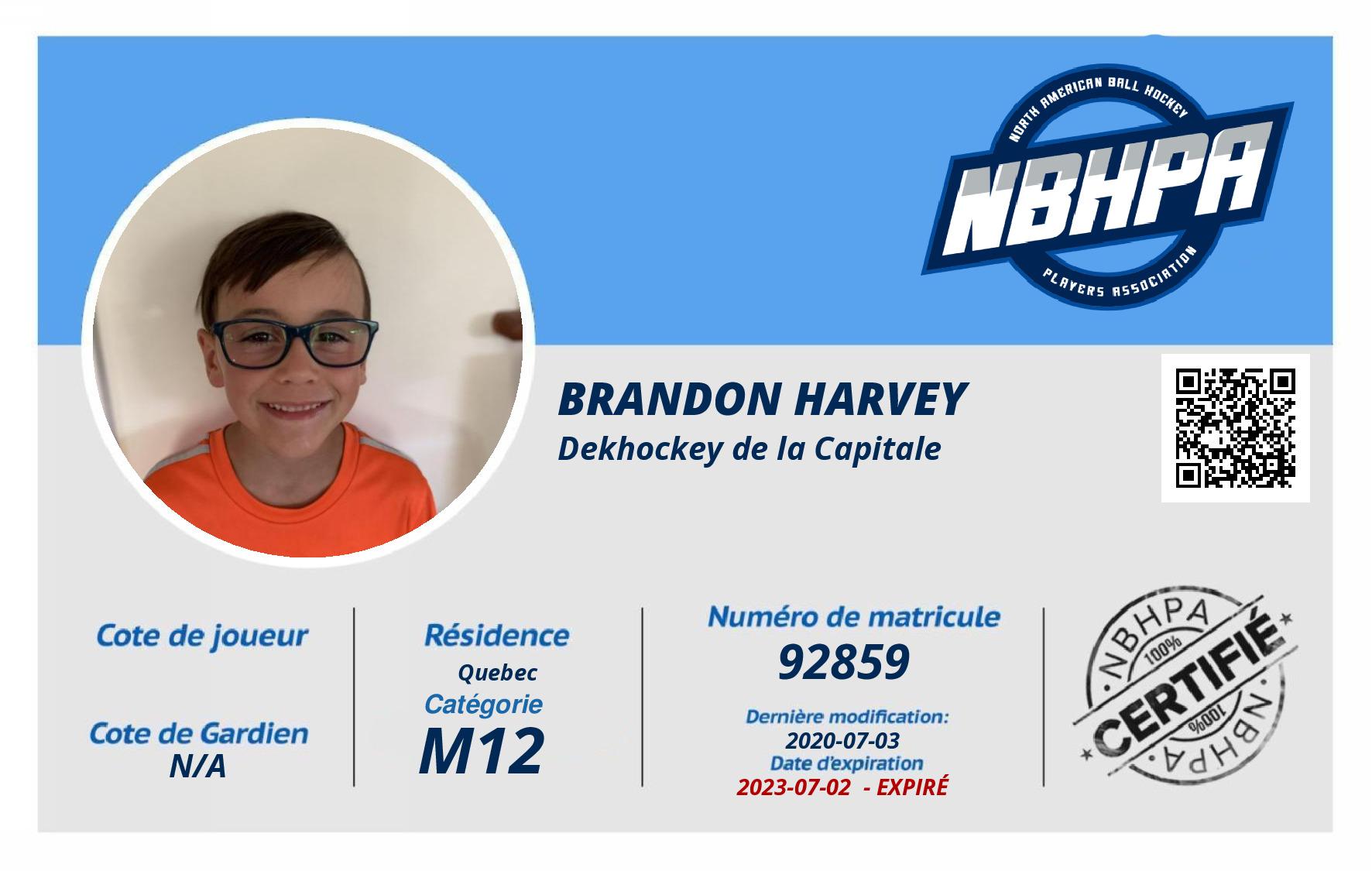 Brandon Harvey