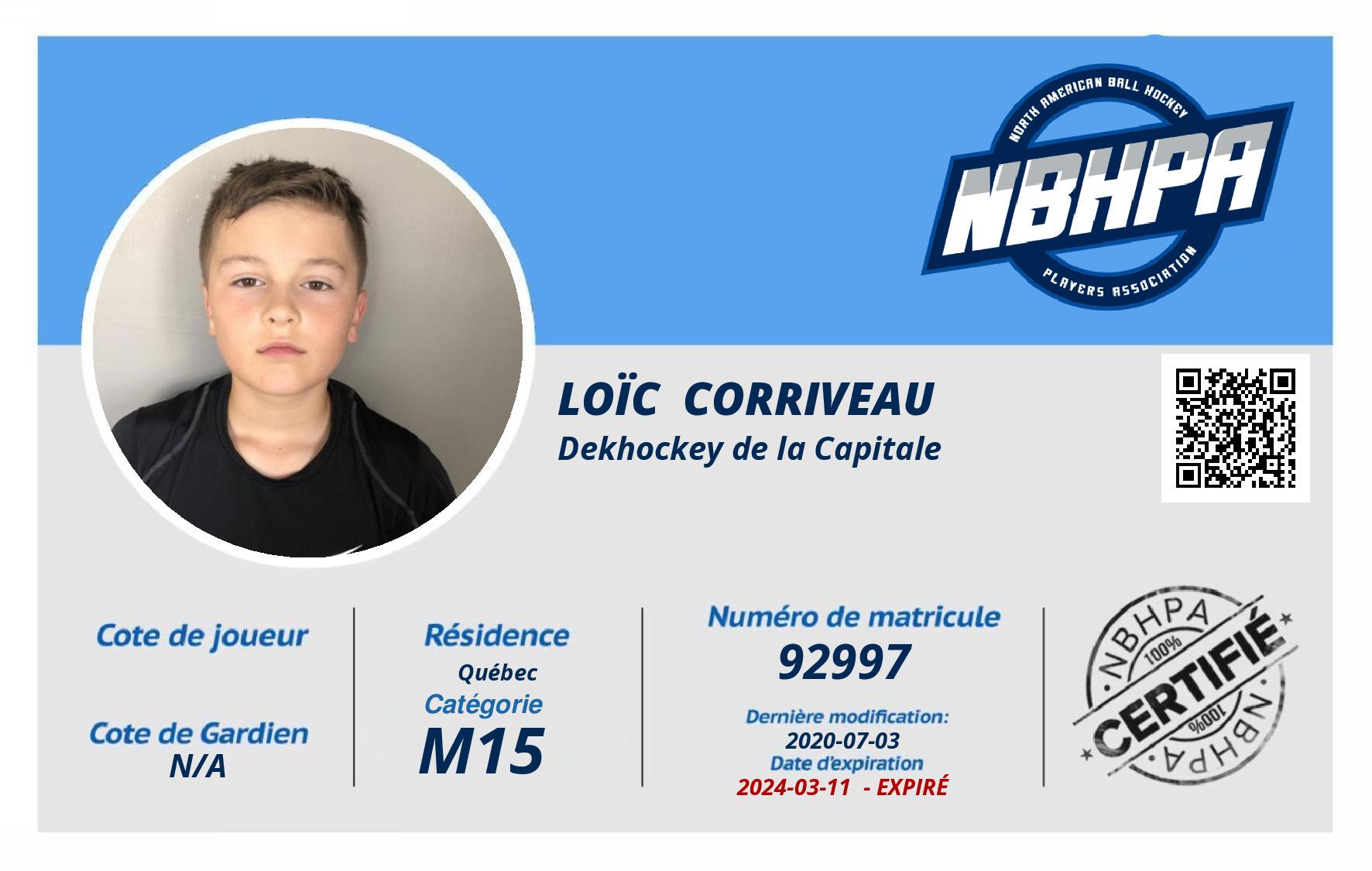 Loïc  Corriveau