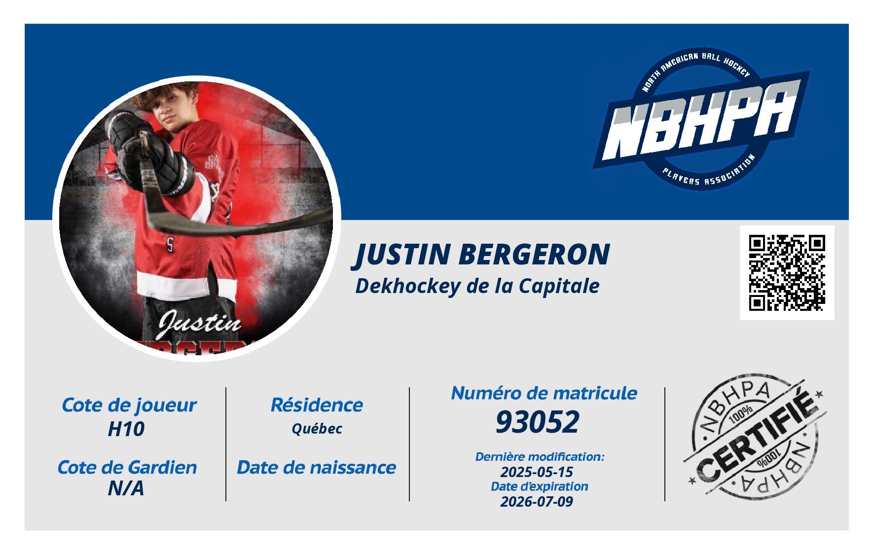 Justin Bergeron