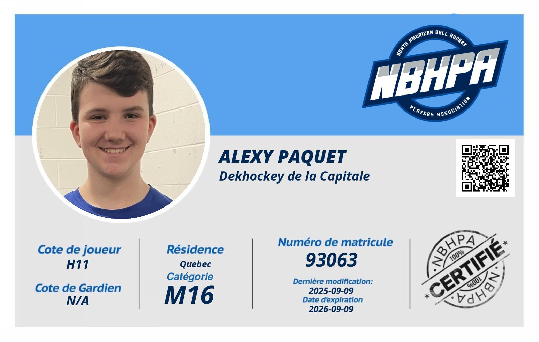 Alexy Paquet
