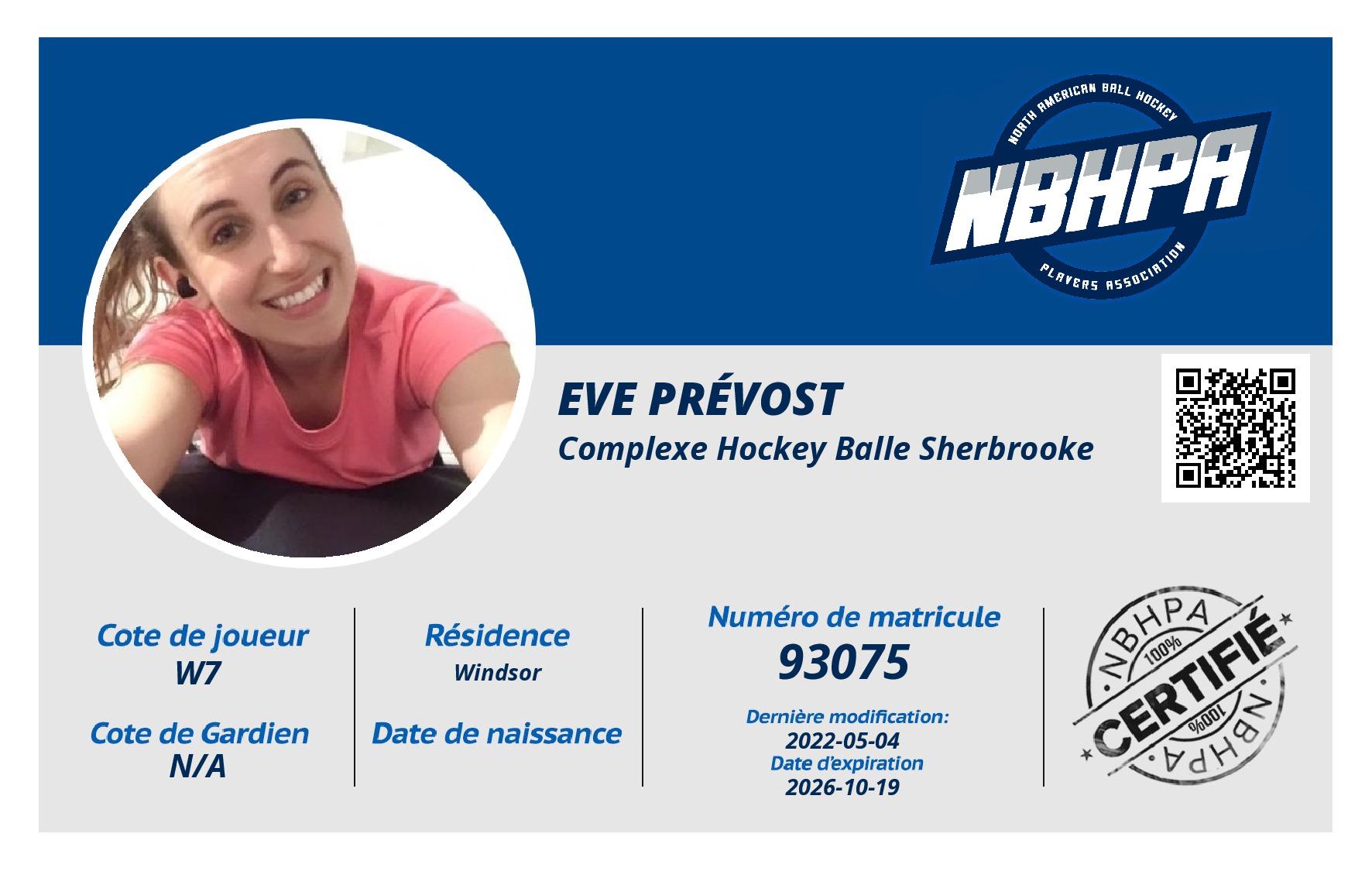 Eve Prévost