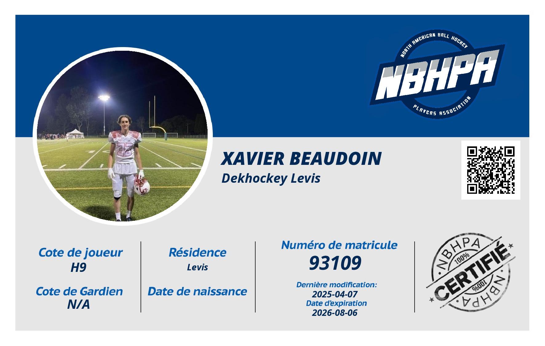 Xavier Beaudoin