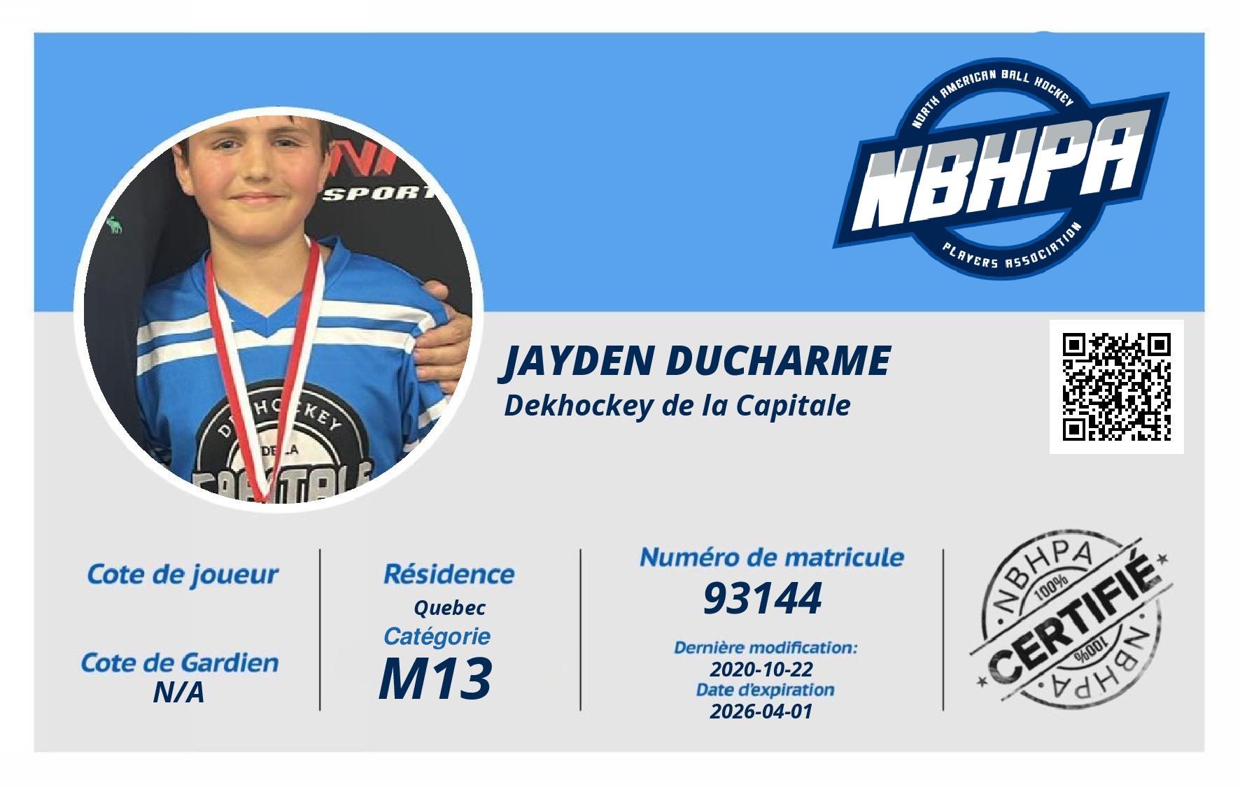 Jayden Ducharme
