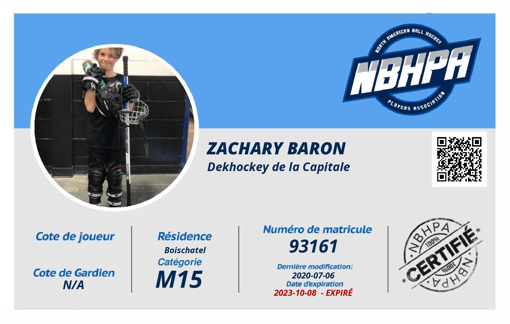 Zachary Baron