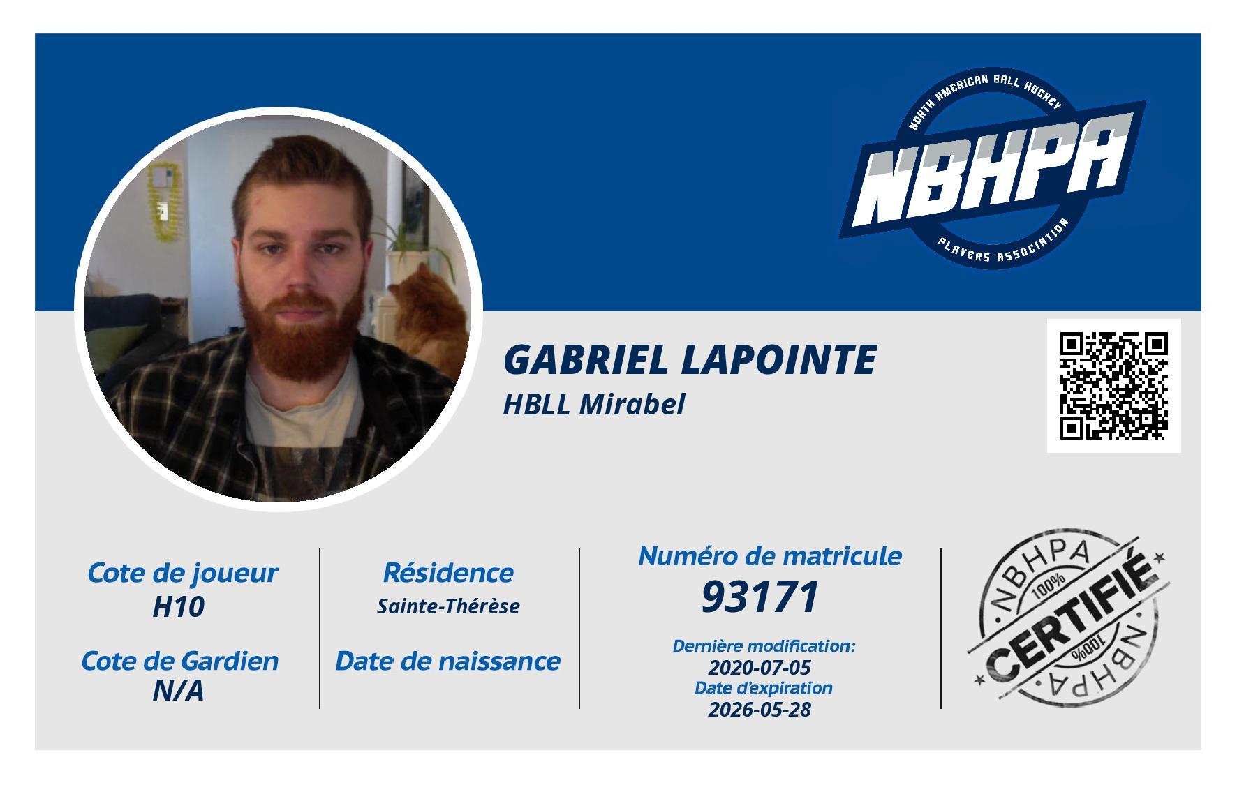 Gabriel Lapointe