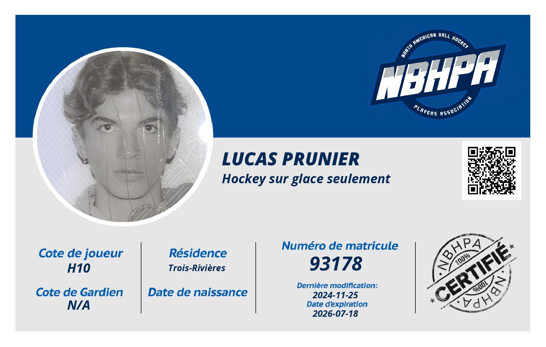 Lucas Prunier