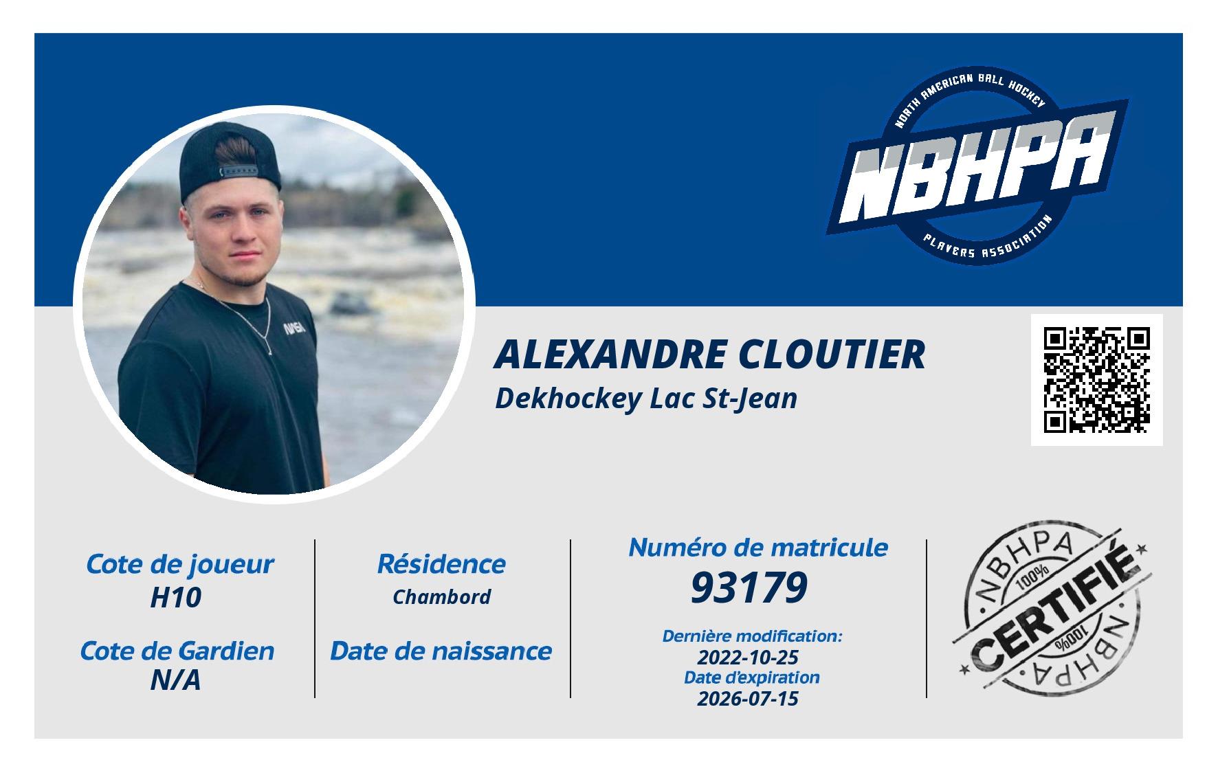 Alexandre Cloutier