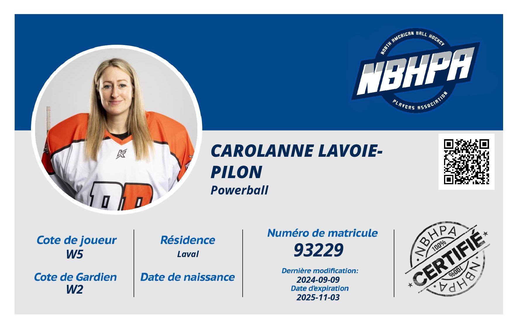 Carolanne Lavoie-Pilon