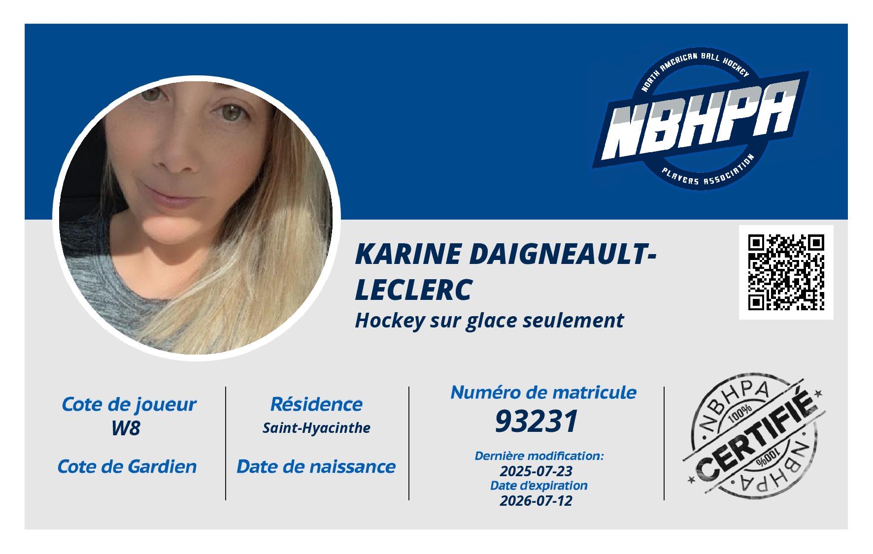 Karine Daigneault-Leclerc