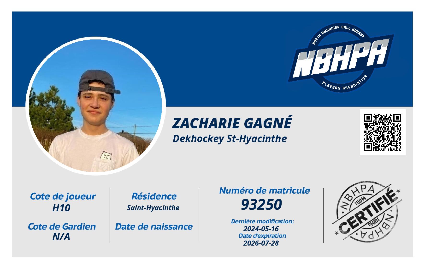 Zacharie Gagné