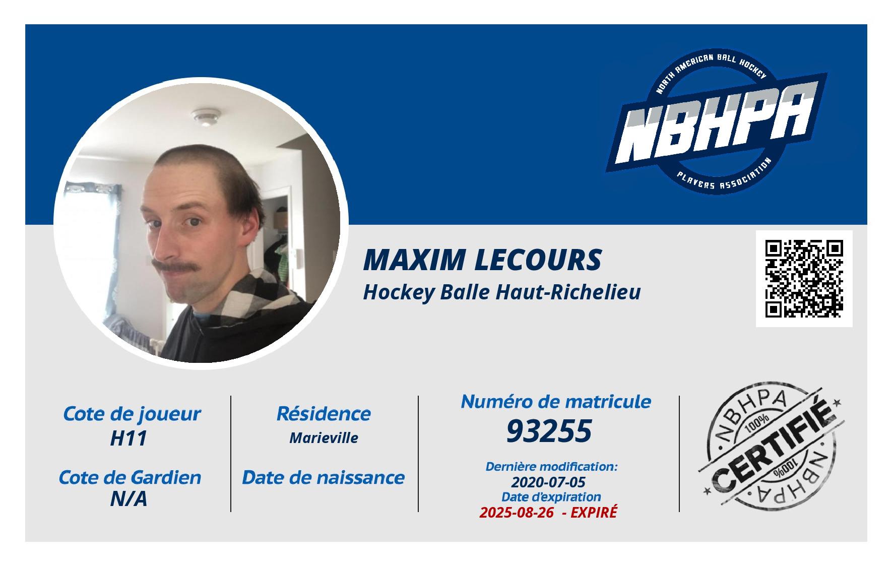 Maxim Lecours