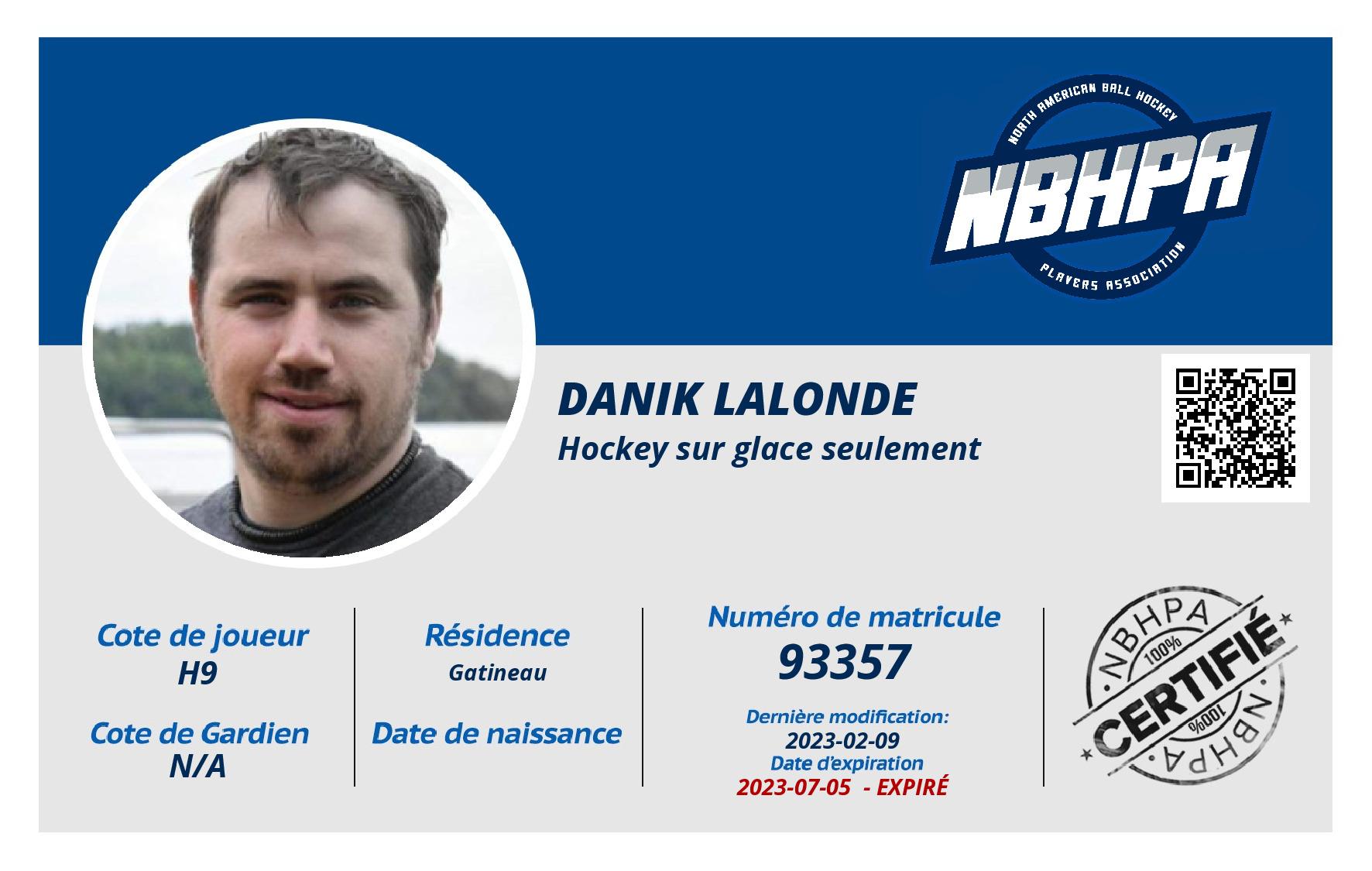 Danik Lalonde