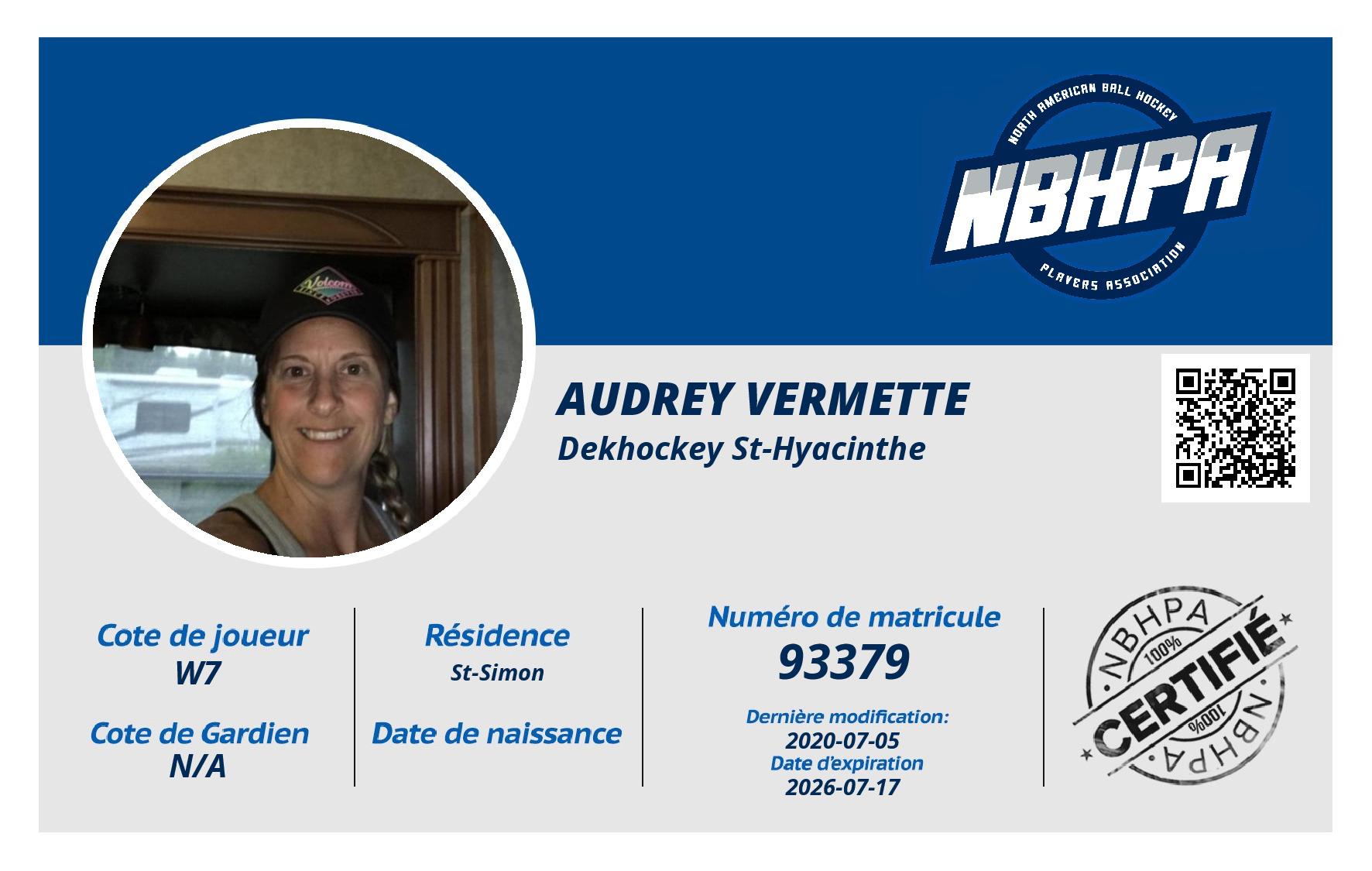 Audrey Vermette