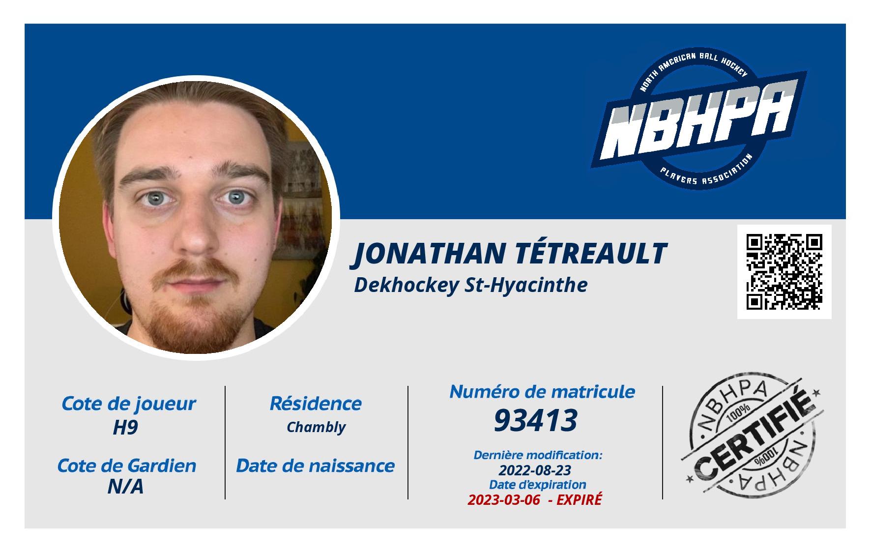 Jonathan Tétreault