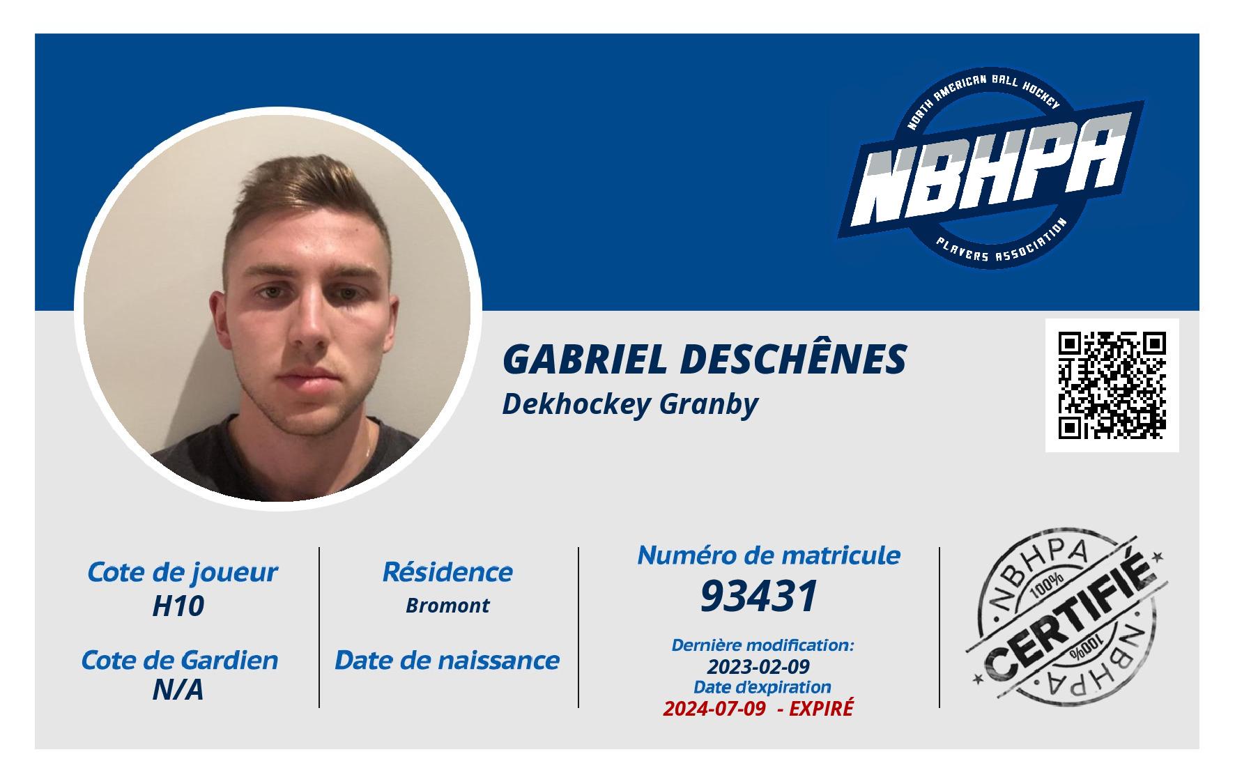 Gabriel Deschênes
