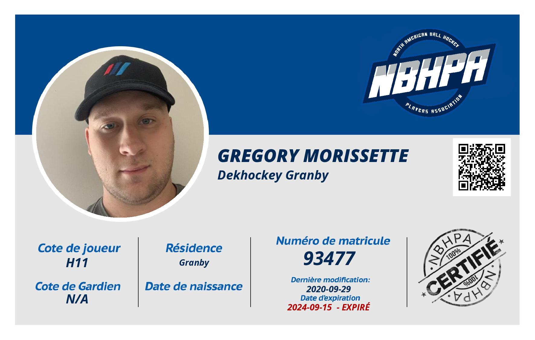 Gregory Morissette