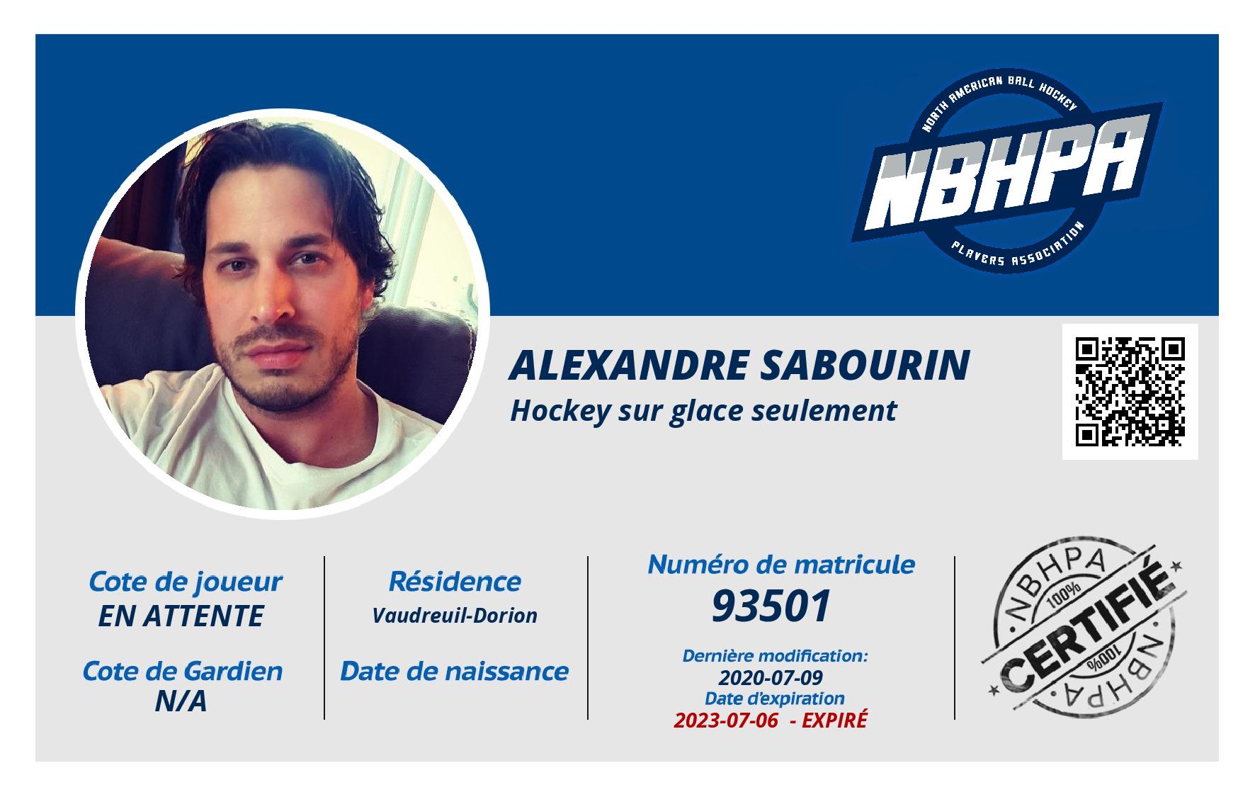 Alexandre Sabourin