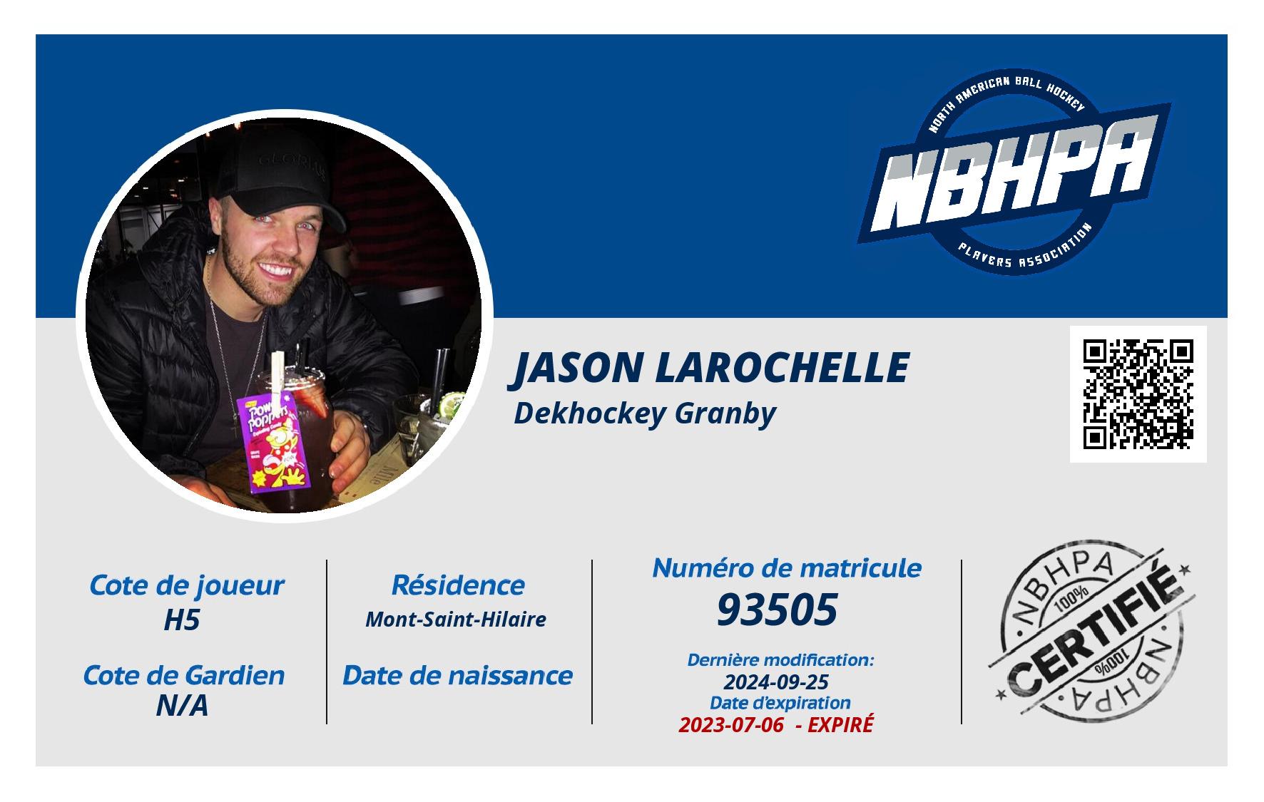 Jason Larochelle