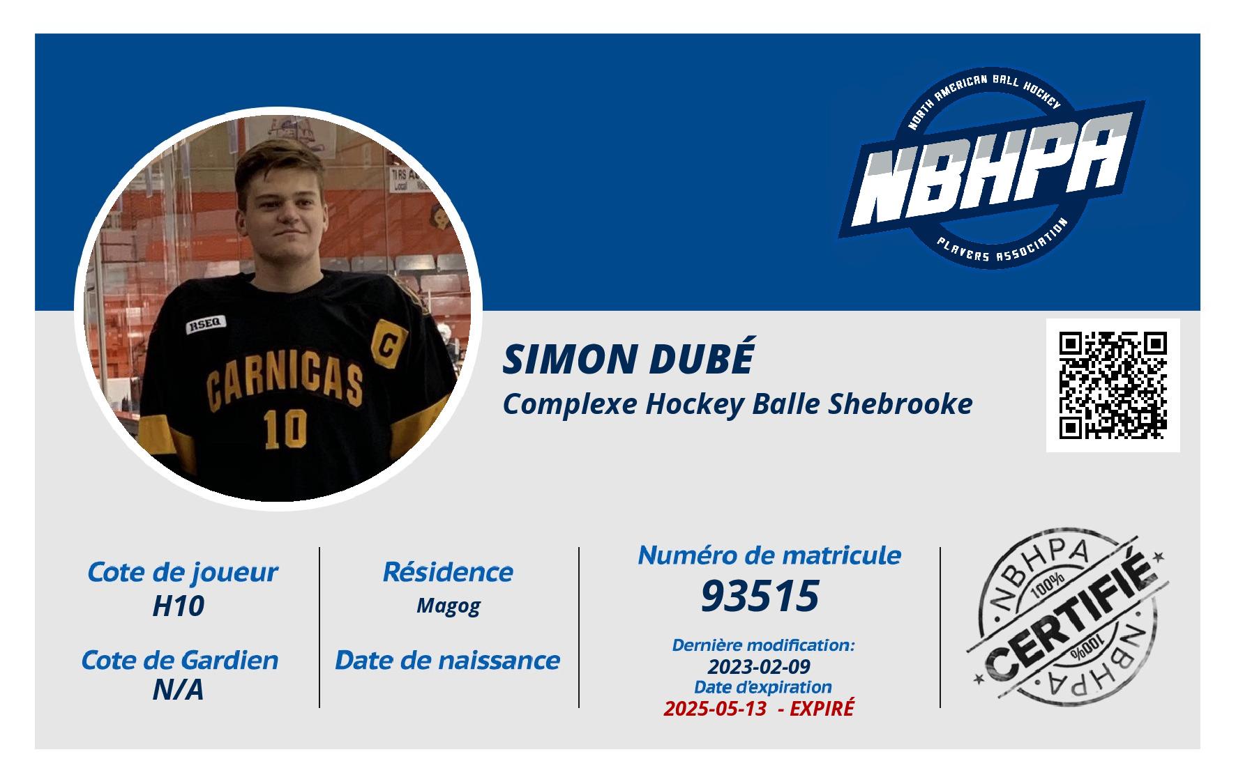 Simon Dubé