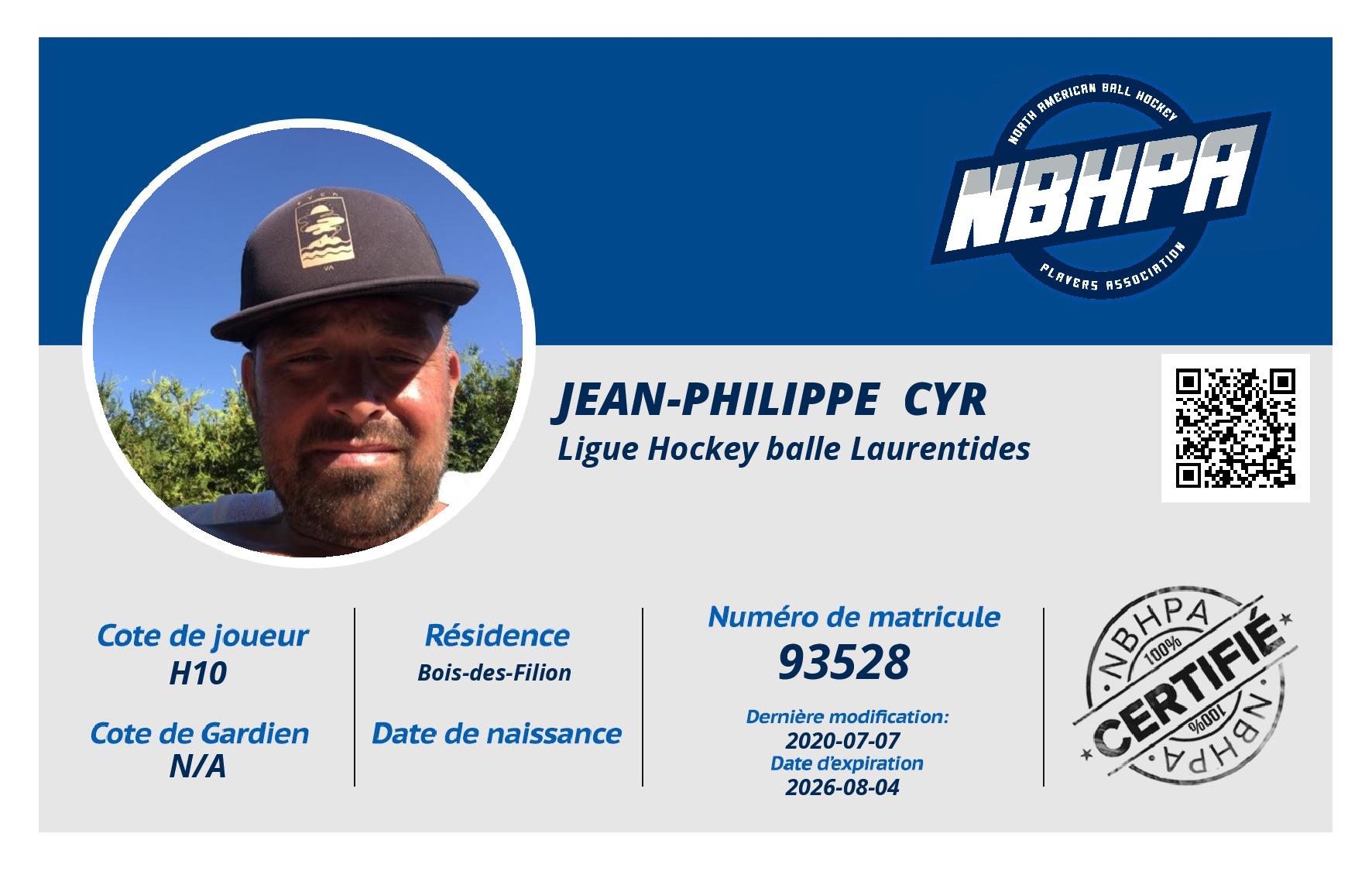 Jean-Philippe  Cyr