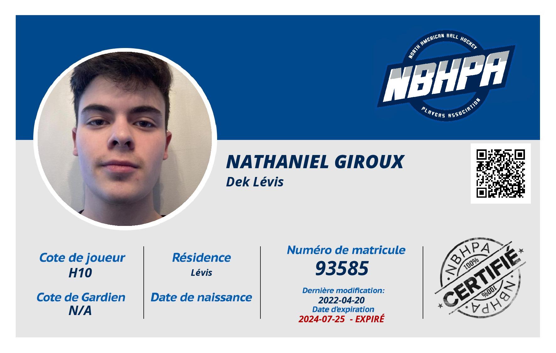 Nathaniel Giroux