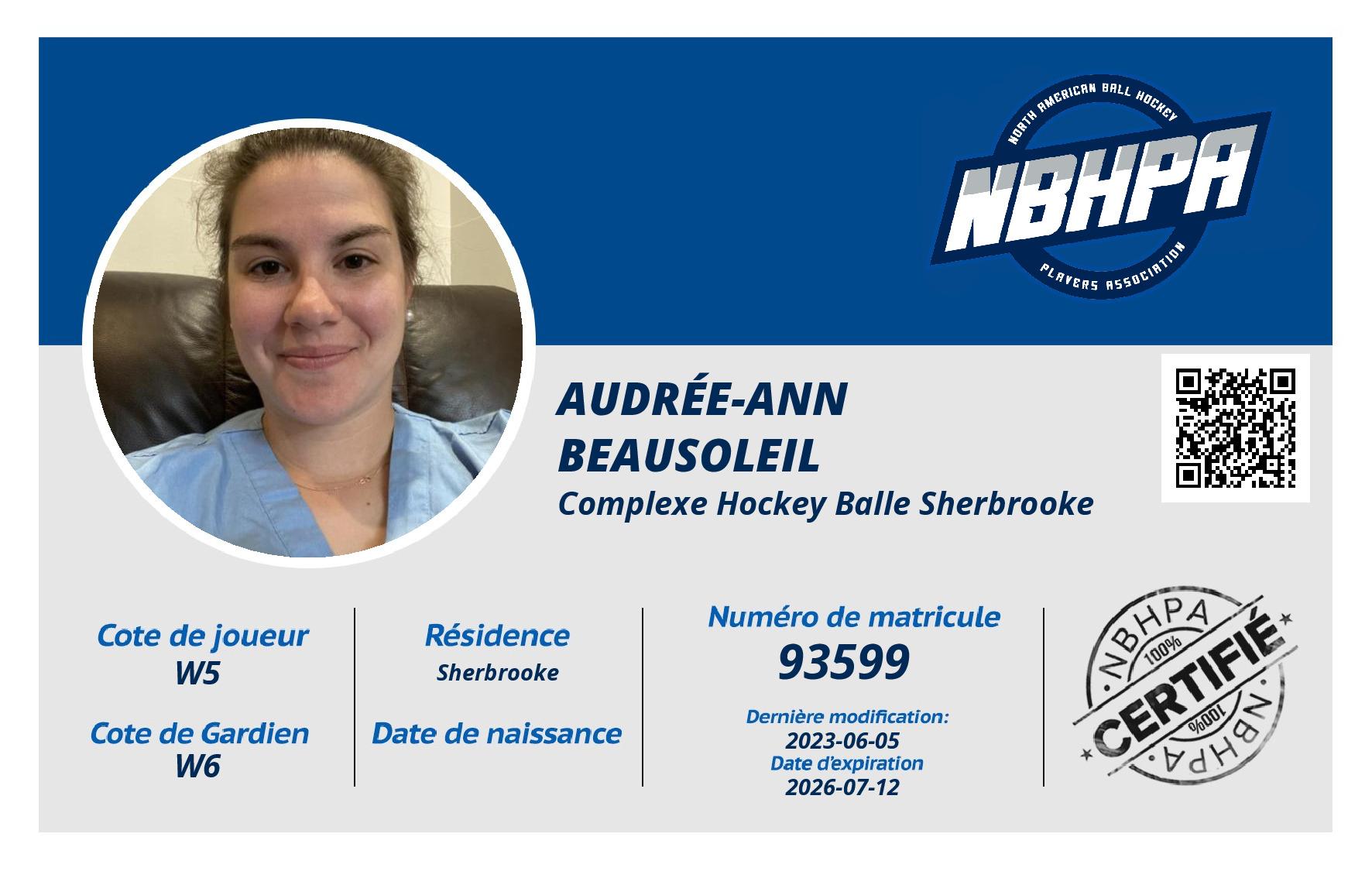 Audrée-Ann Beausoleil