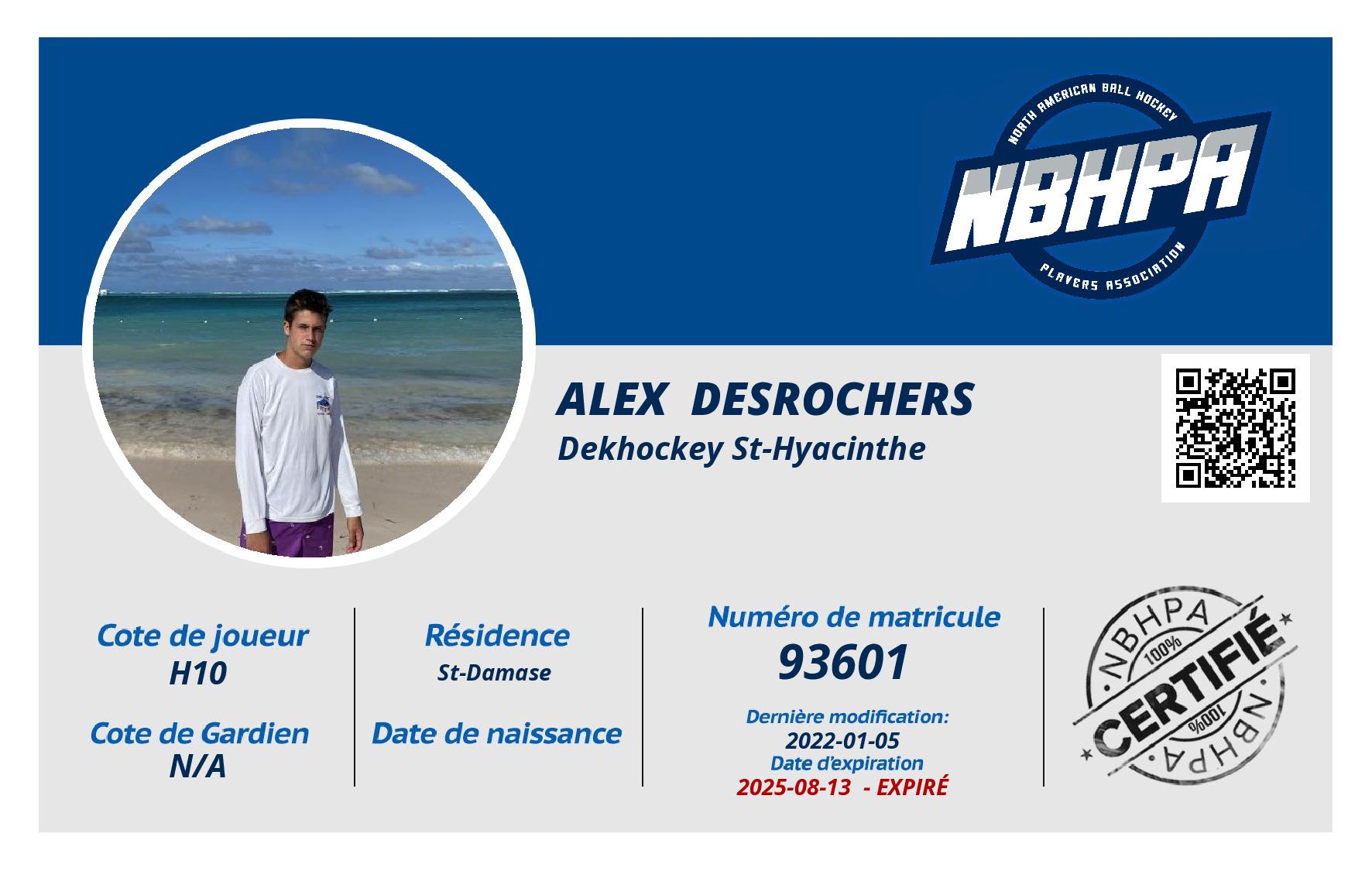 Alex  Desrochers 
