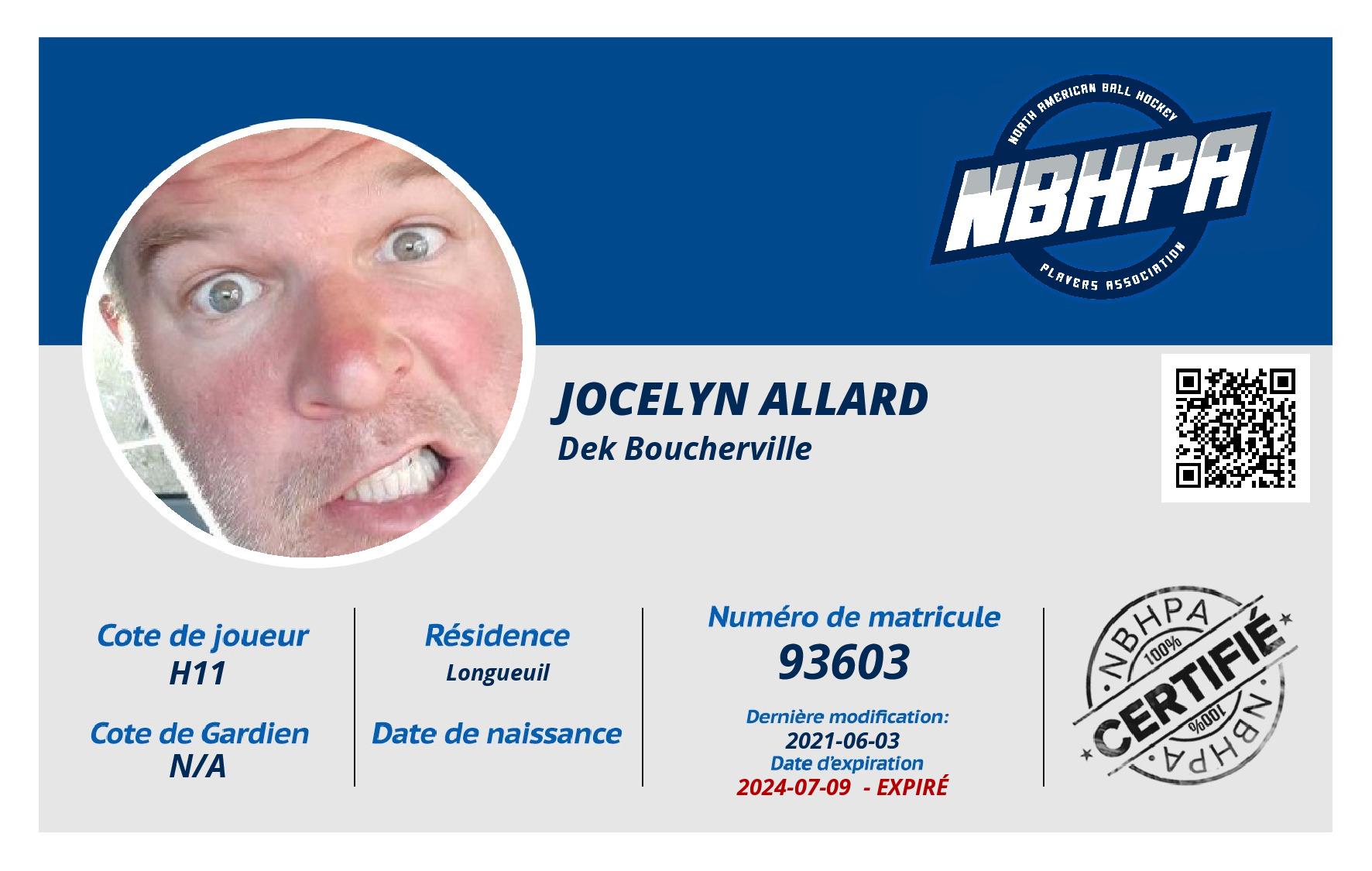 Jocelyn Allard