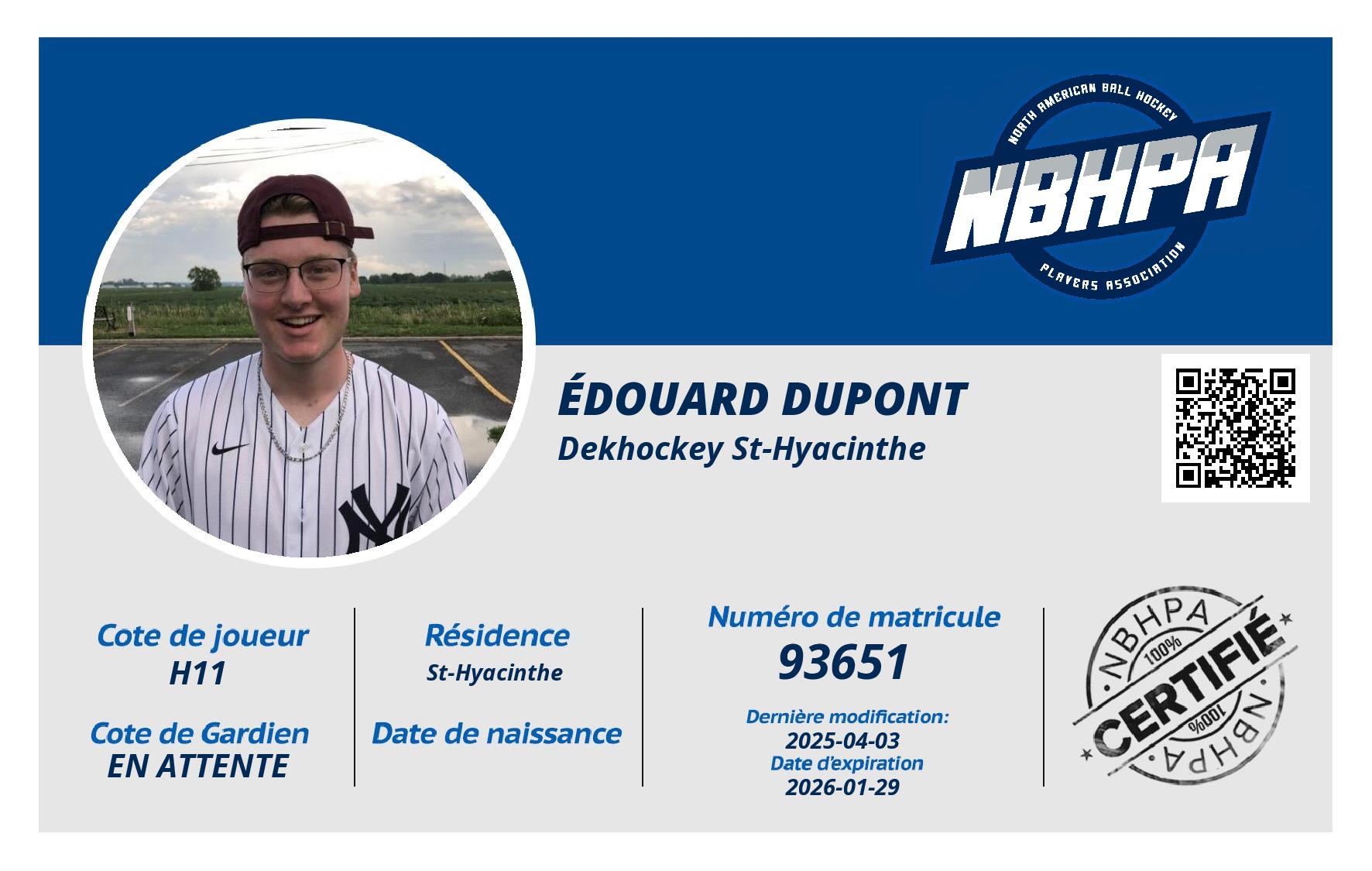 Édouard Dupont