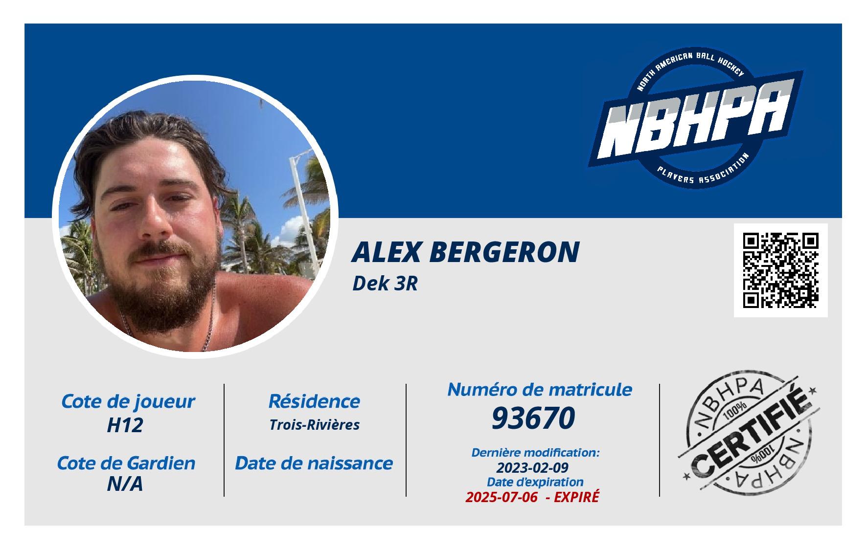 Alex Bergeron