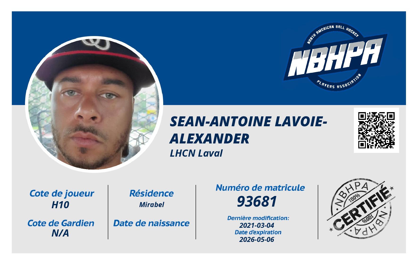 Sean-Antoine Lavoie-Alexander