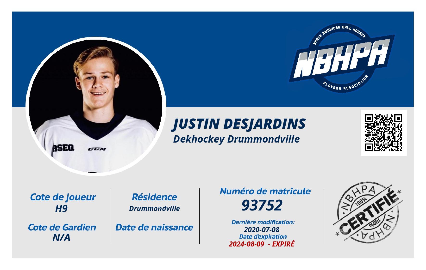 Justin Desjardins