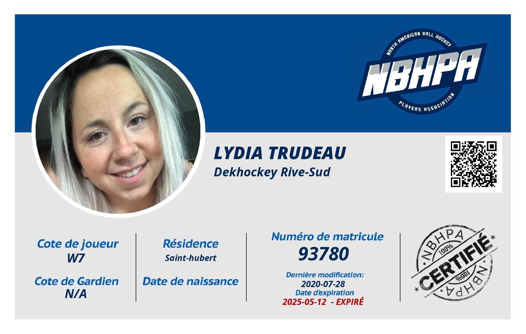 Lydia Trudeau