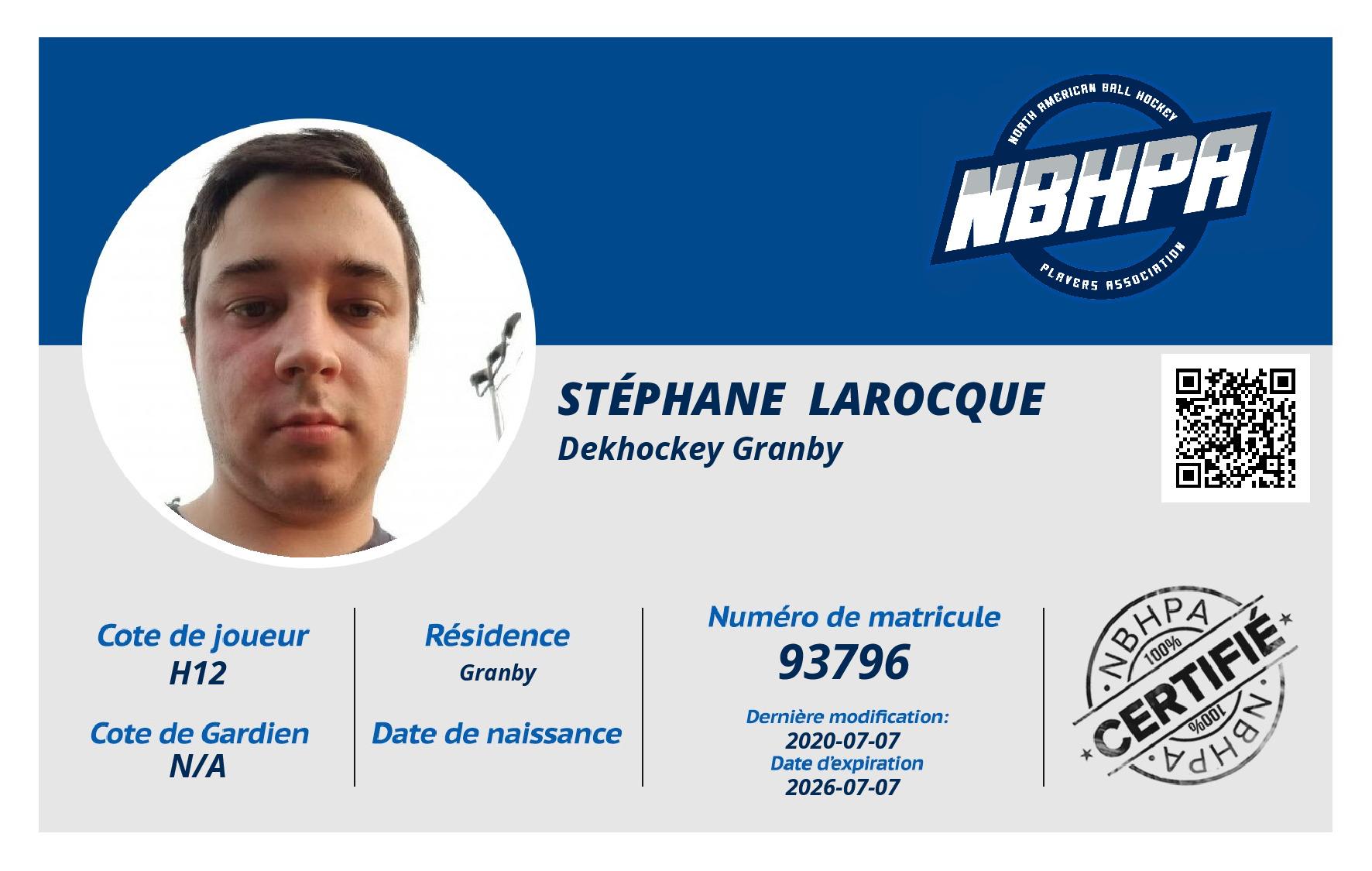 Stéphane  Larocque