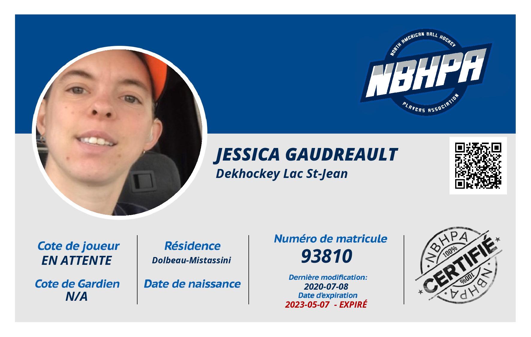 Jessica Gaudreault