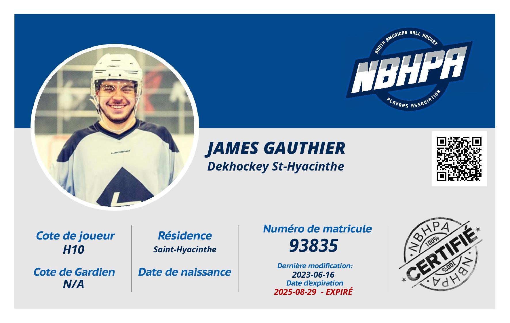 James Gauthier