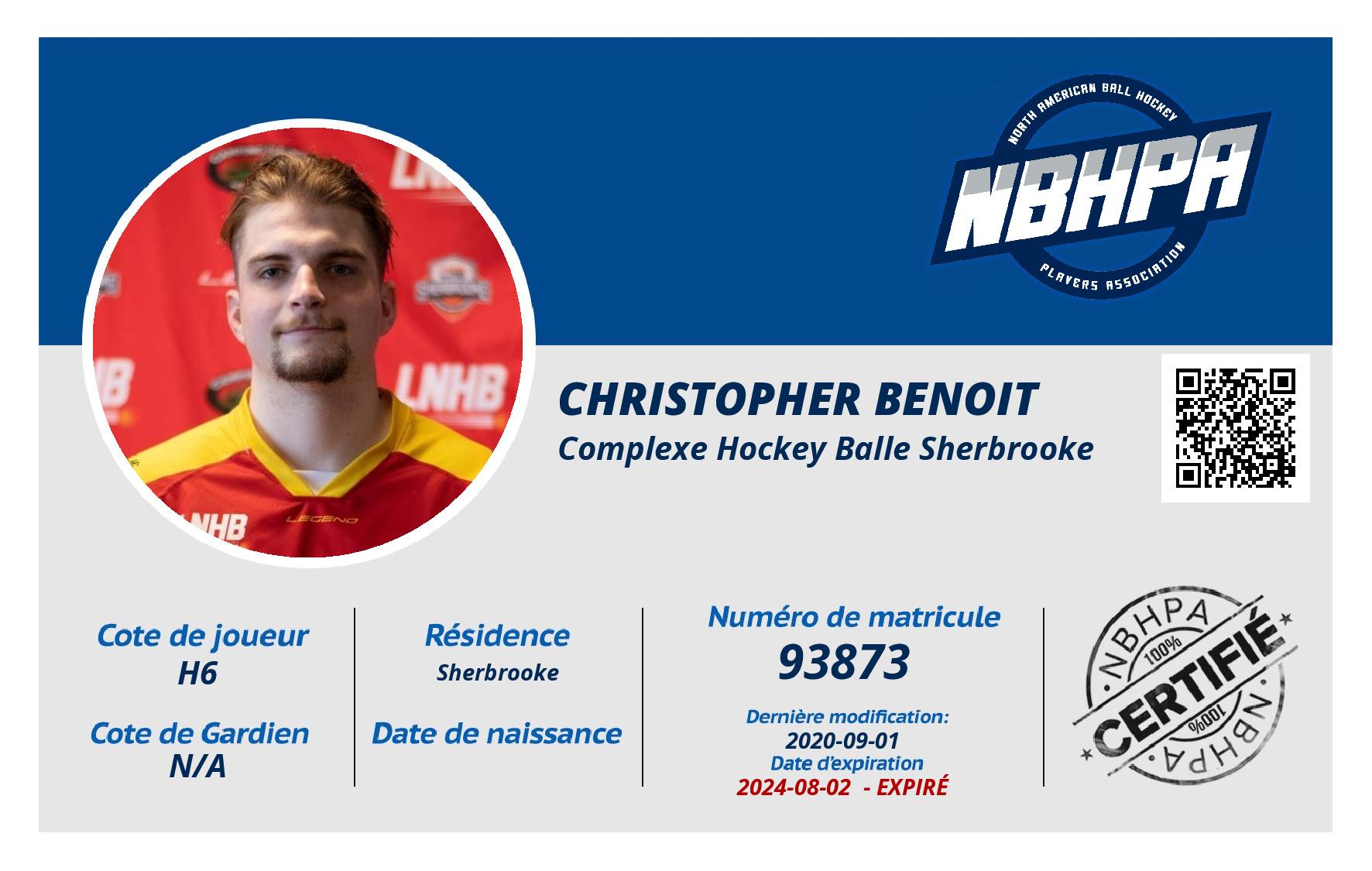 Christopher Benoit