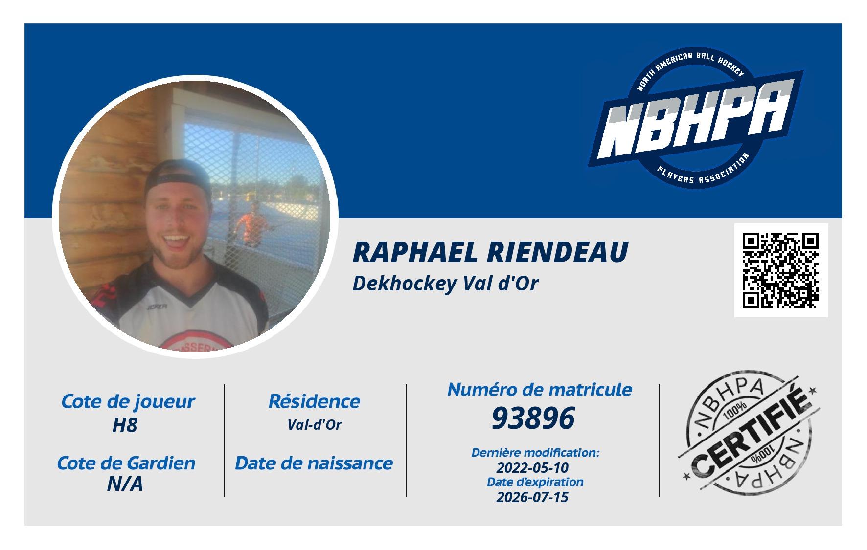 Raphael Riendeau
